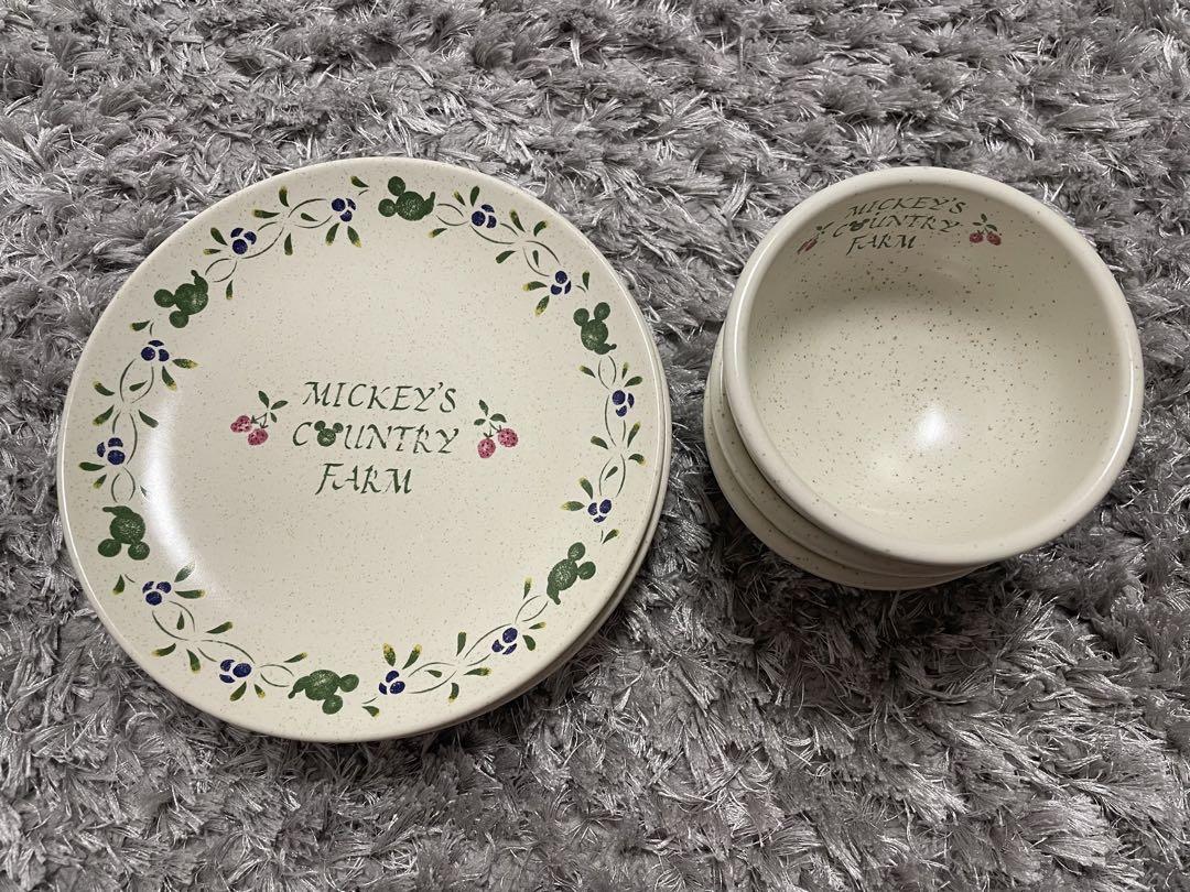 MICKEY'S COUNTRY FARM 大皿・ボウル ※バラ売可 食器