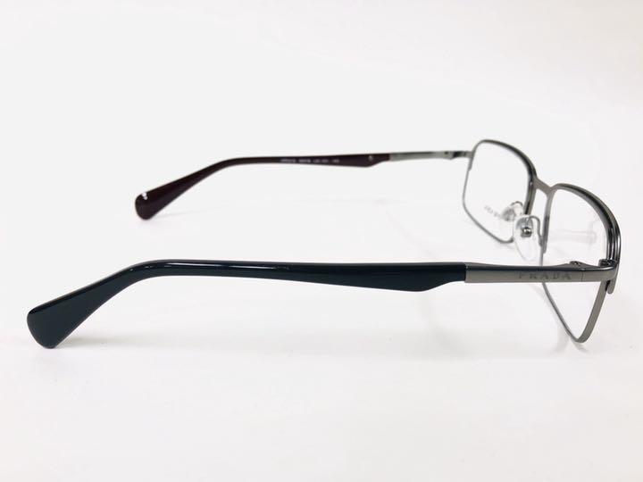 未使用 正規品 PRADA プラダ グレー ブラック メガネ H774