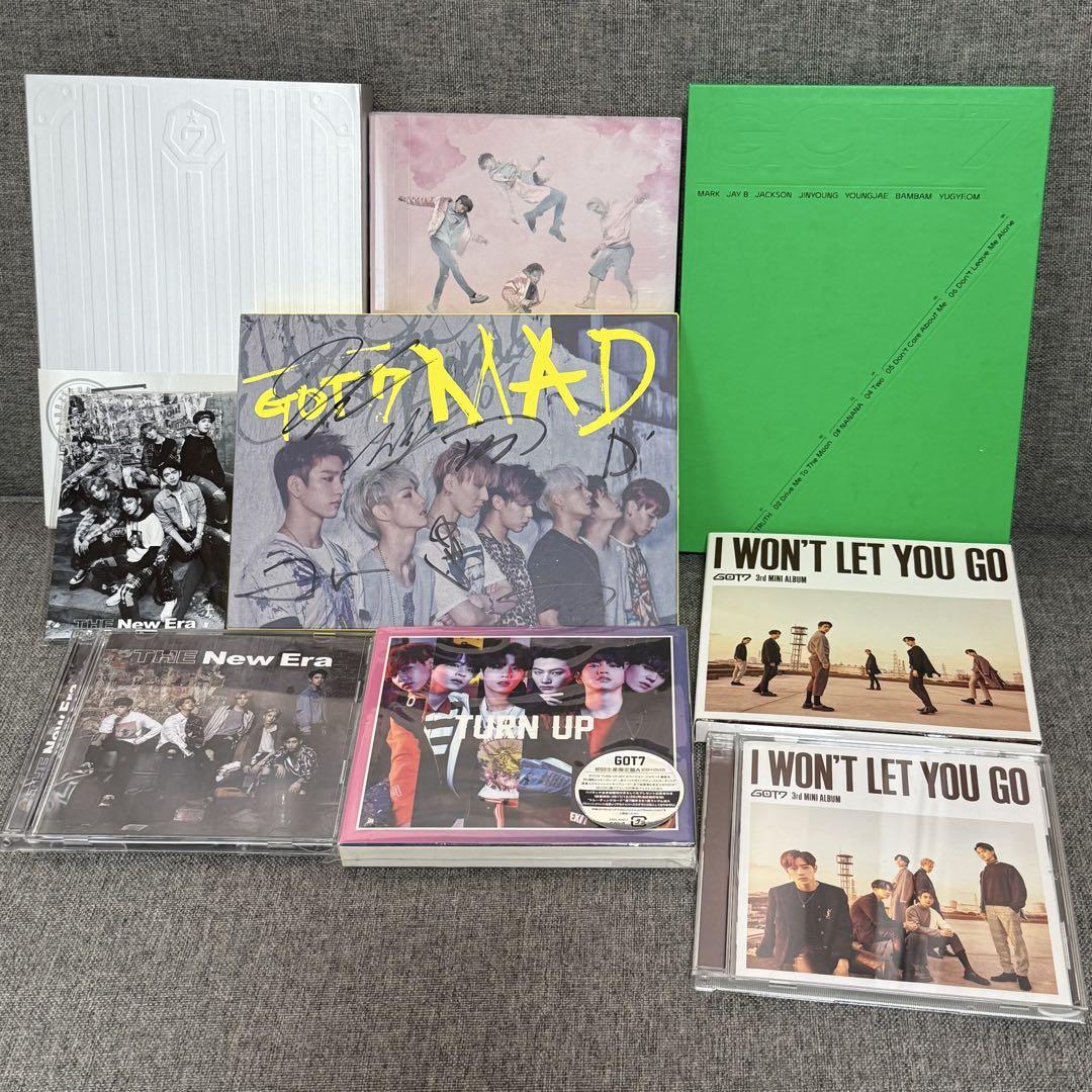 GOT7 サイン入りCDアルバムセット