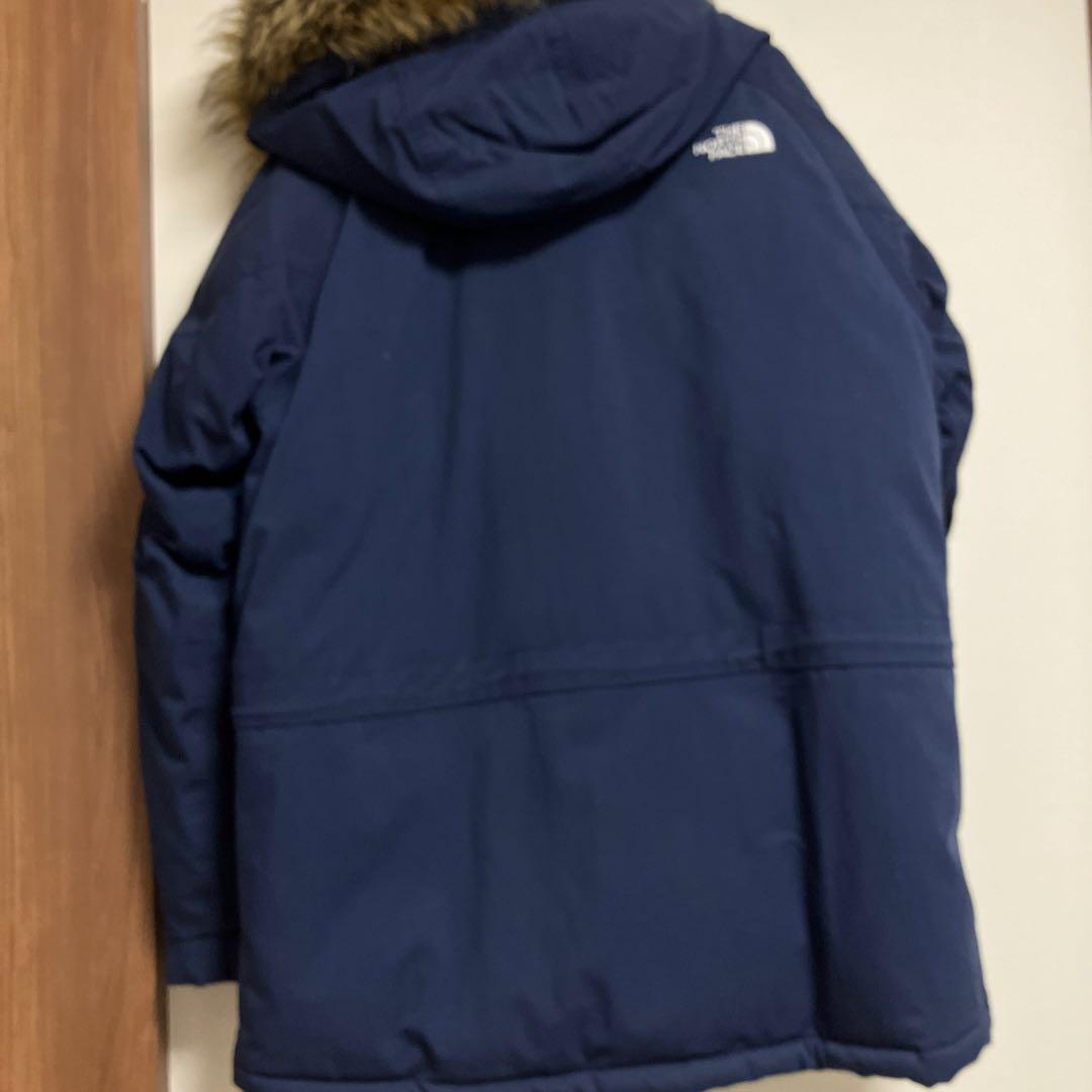 THE NORTH FACE ネイビー マクマード フード付き The north face ノースフェイス マクマードダウンジャケットネイビー