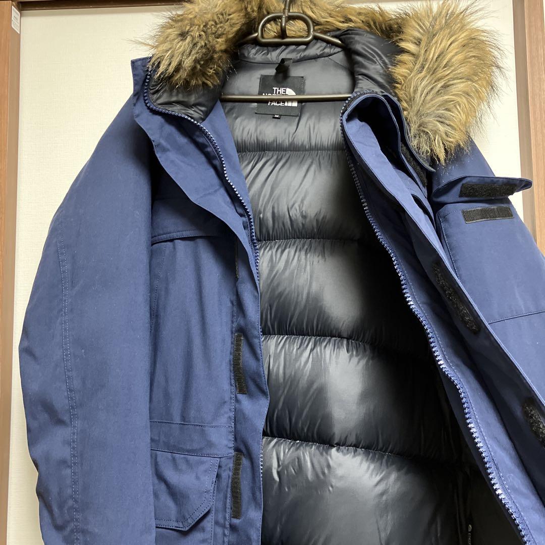 The north face ノースフェイス マクマードダウンジャケットネイビー