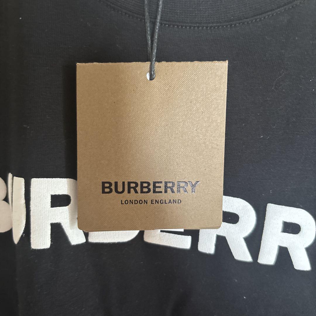 BURBERRY ブラック Tシャツ Lサイズ