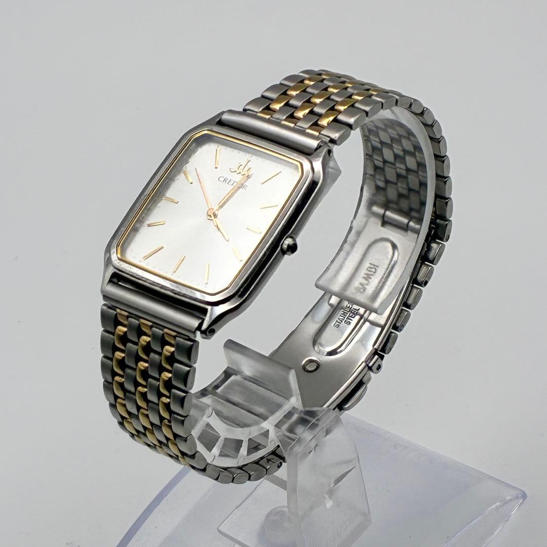 SEIKO セイコー クレドール クォーツウォッチ 腕時計 シルバー ゴールド SEIKO セイコー クレドール クォーツウォッチ 腕時計 シルバー ゴールド