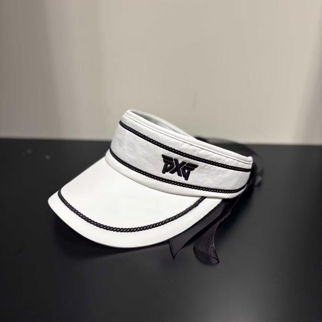 pxg ゴルフ レディース サンバイザー 帽子 キャップ人気 - メルカリ