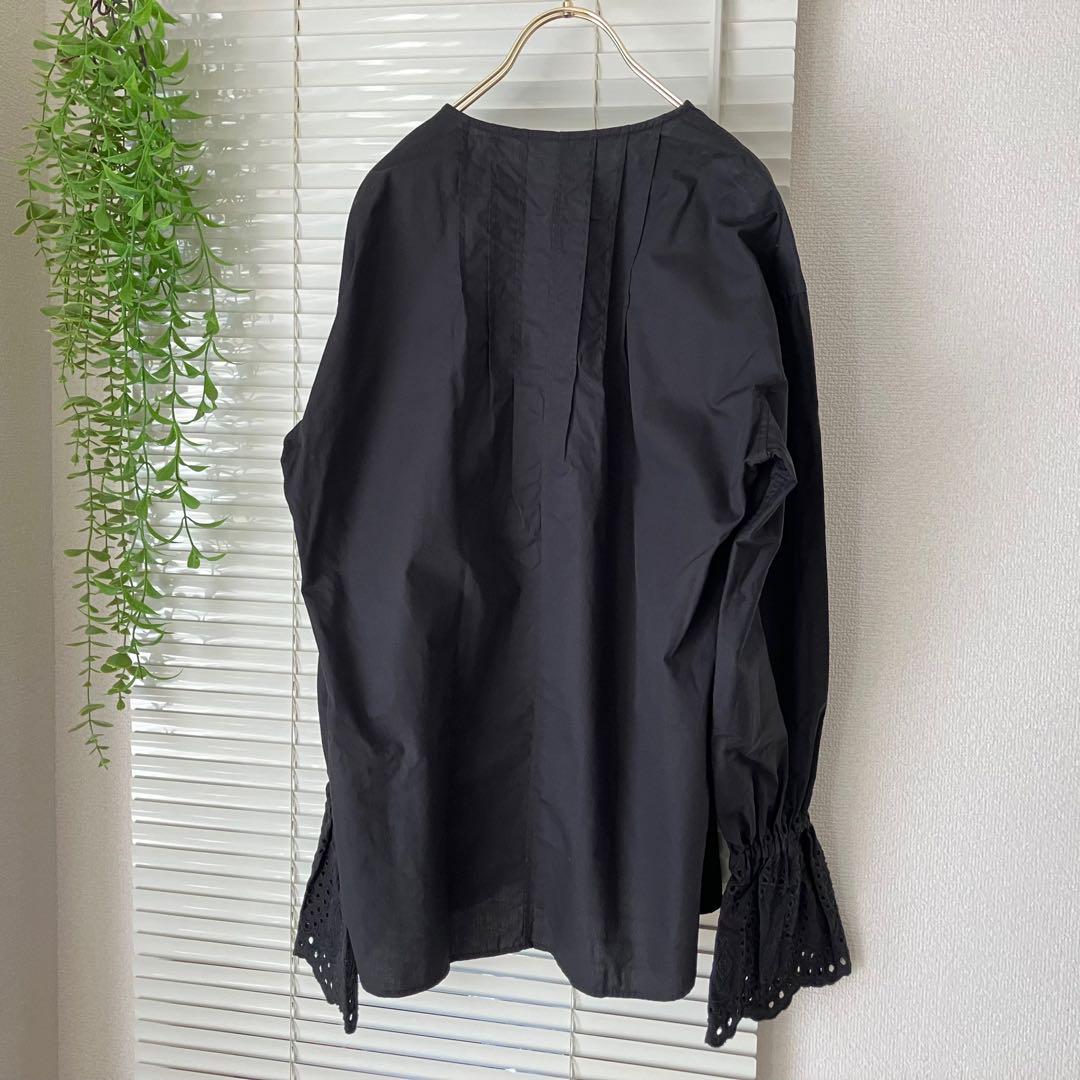 Spick & Span コットンエンブロイダリーブラウスオンライン