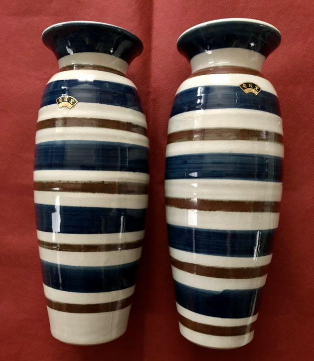 竜焼窯 備前焼? 信楽焼？ マルセ陶器 花瓶 アンティーク 大きい