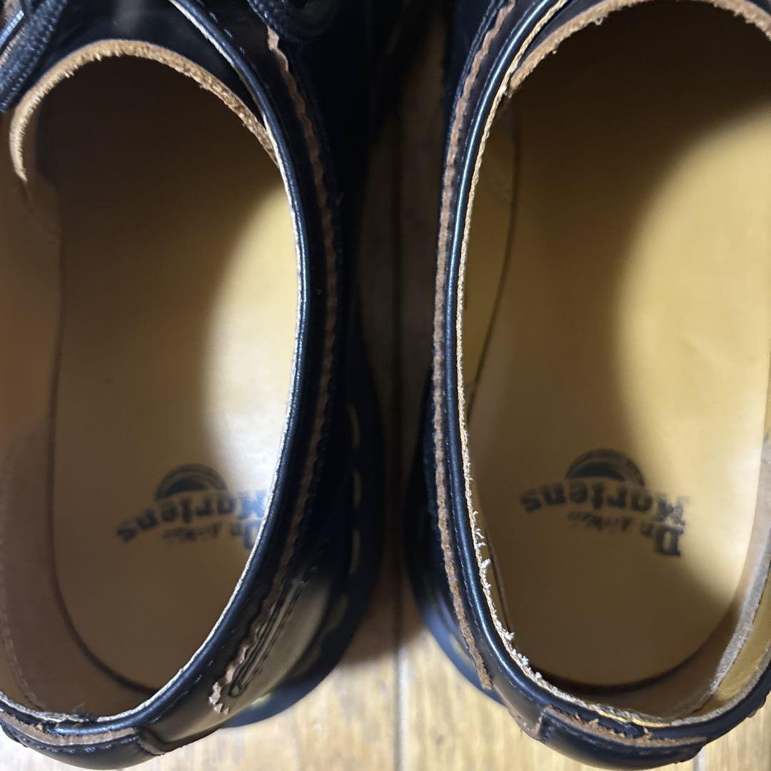 Dr. Martens 1461 UK5 ブラックレザーギリーシューズ