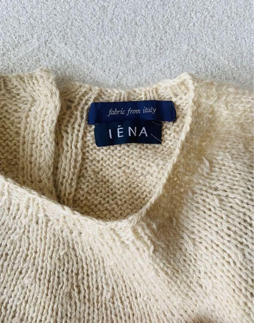 特別価格 IENAイエナ ウール100% ベイクルーズ ニット 長袖 セーター ニット+セーター