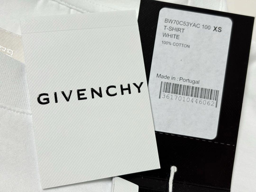 新品《 GIVENCHY ジバンシィ 》Logo クロップドTシャツ XS