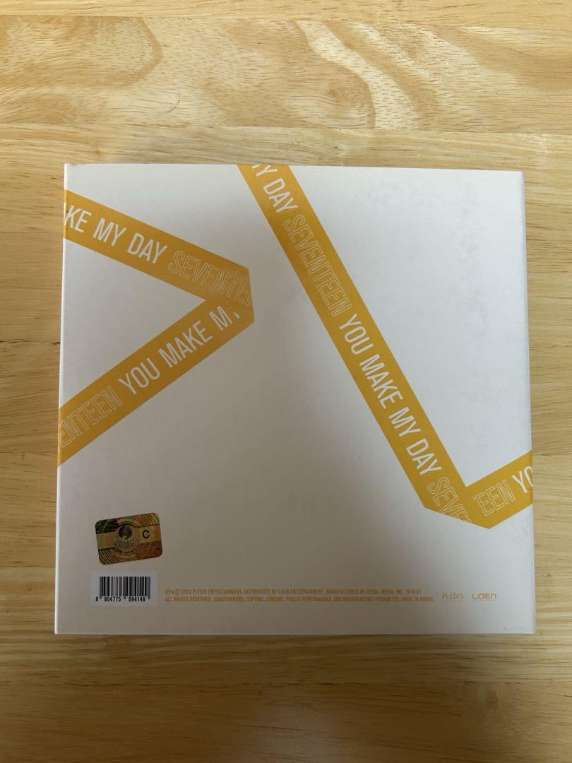 you make my day 新品未開封　SEVENTEEN SEVENTEEN｜入手困難だった韓国ミニアルバム『YOU MAKE MY DAY