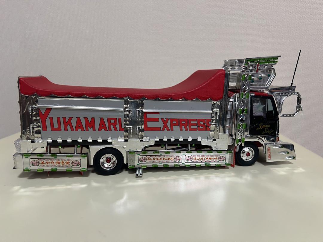 デコトラプラモデル完成品美加丸100番