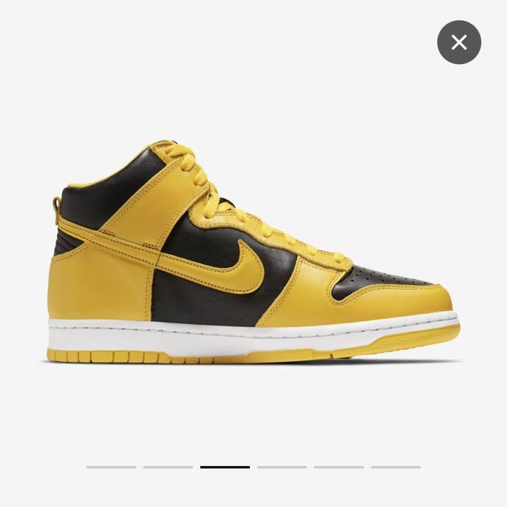 NIKE Varsity Maize ナイキ jr0ko-m29811254382 ダンクHIGH 定番大人気