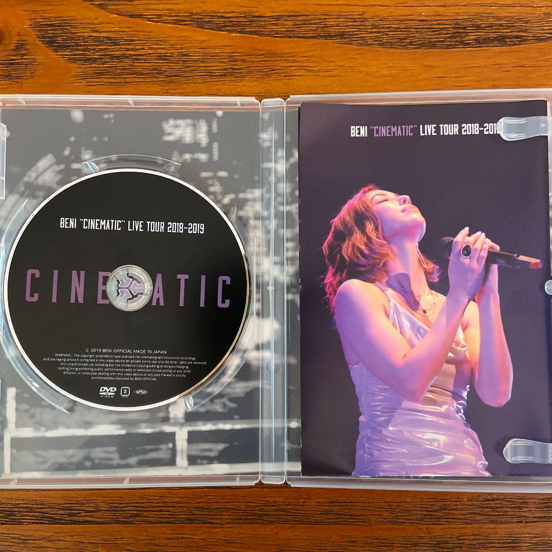 激レア BENI CINEMATIC live 2018-2019 DVD - メルカリ