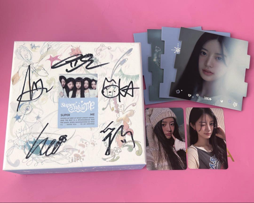 【未開封】ILLIT Super Real ME Mwave サイン CD 未開封】Super Real Real ME Mwave サイン CD - メルカリ
