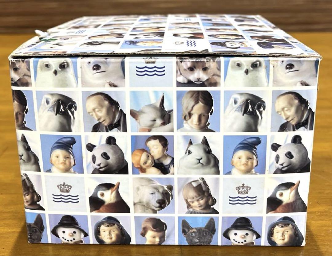 ロイヤルコペンハーゲン ビーグル犬 伏せ 置物 陶磁器 フィギュ