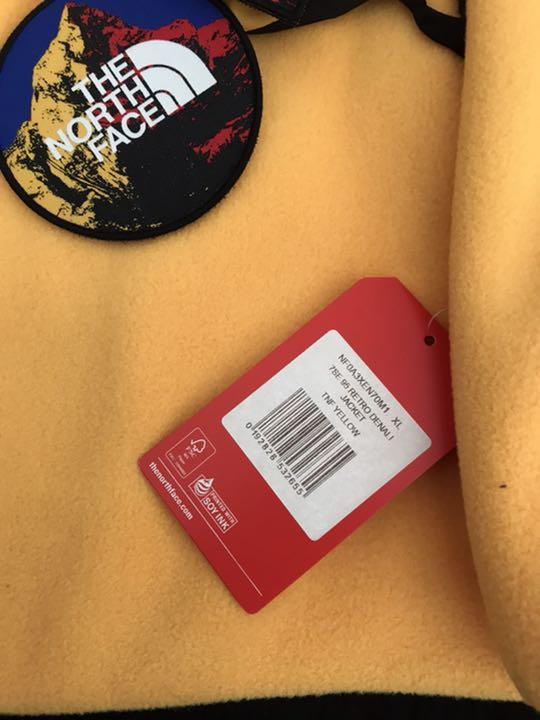 超激得大得価 ノースフェイス デナリジャケット イエロー XL 6K721-m29815816183 セブンサミット 95 レトロ 即納再入荷