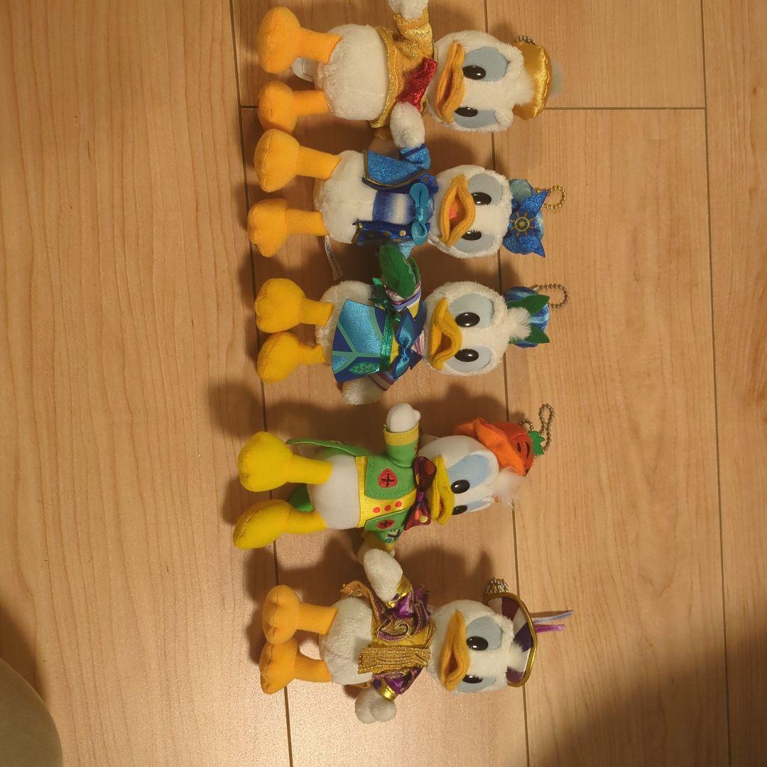 ドナルドダック ぬいぐるみ 5体セット