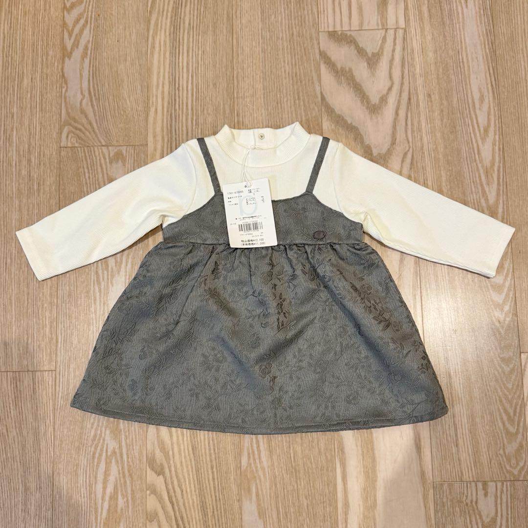 bebe ベビーワンピース 70cm 新品未使用タグ付き