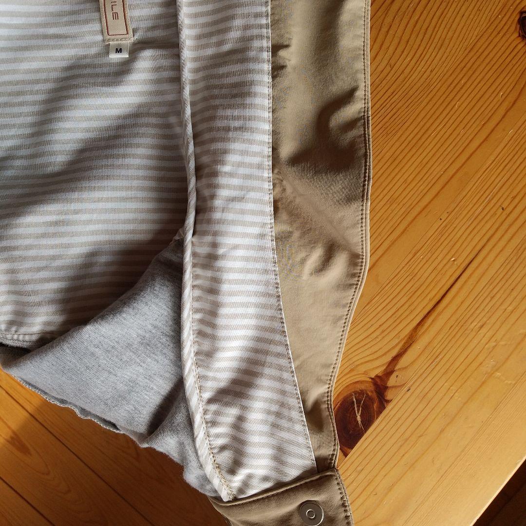 CROCODILE ベージュ スプリングコート M シンプル