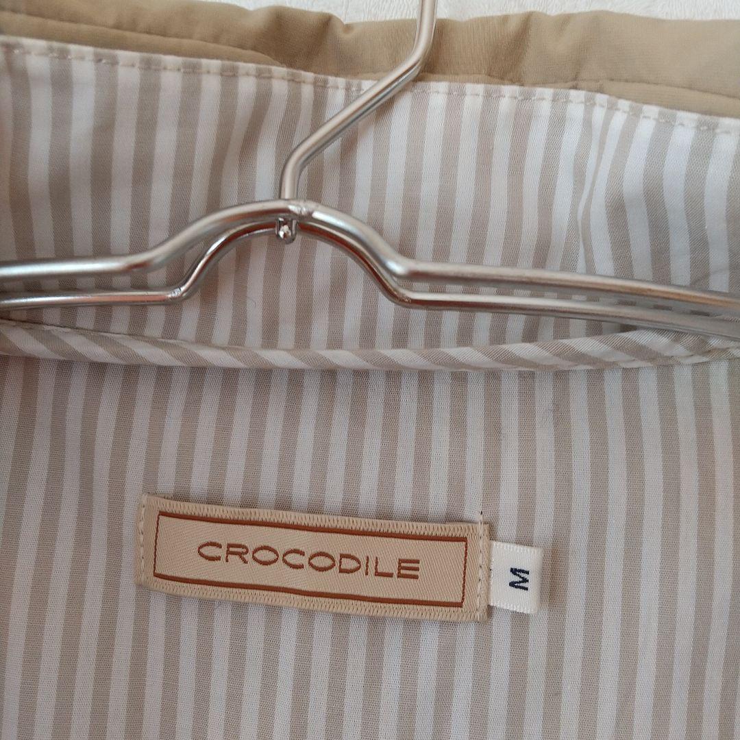 CROCODILE ベージュ スプリングコート M シンプル