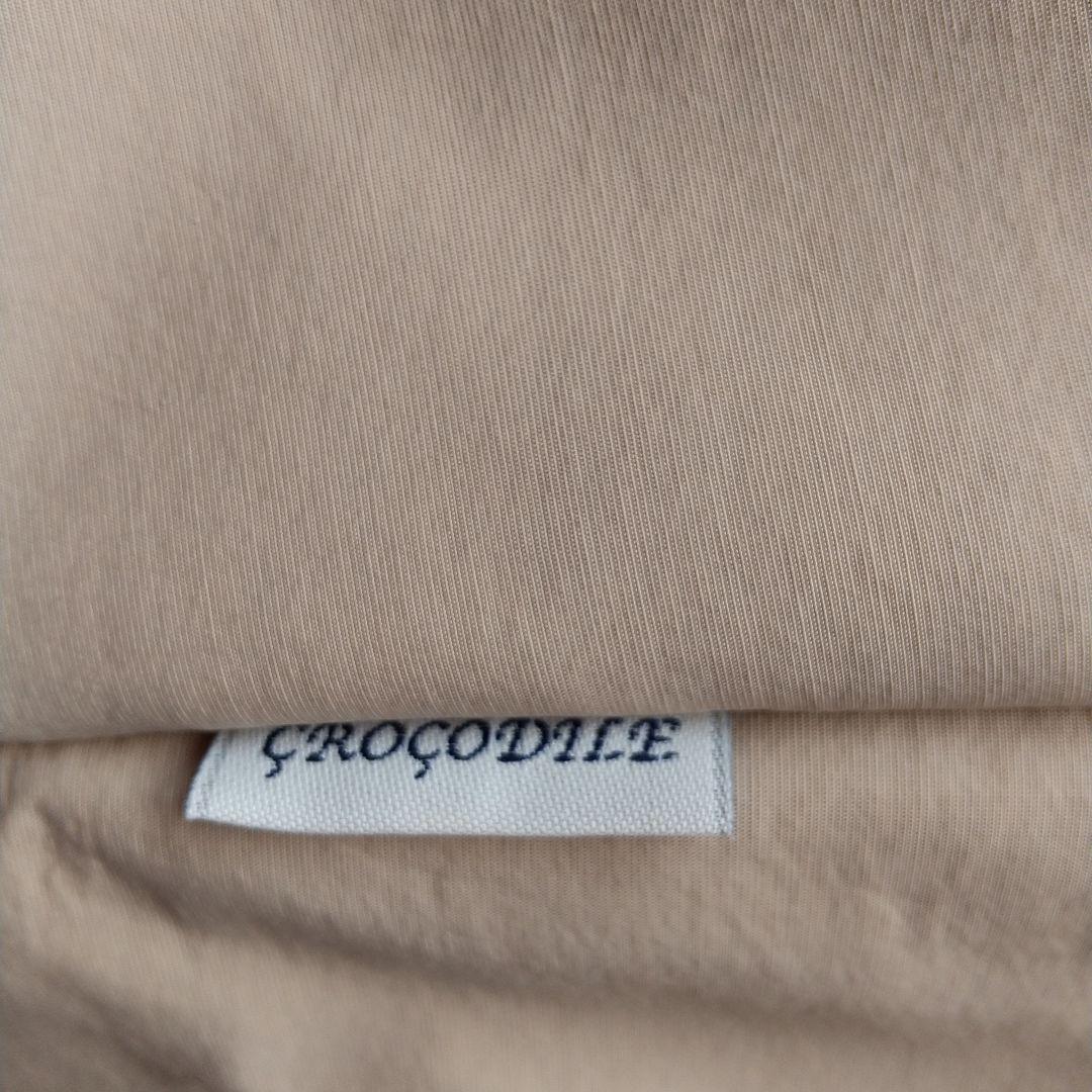 CROCODILE ベージュ スプリングコート M シンプル