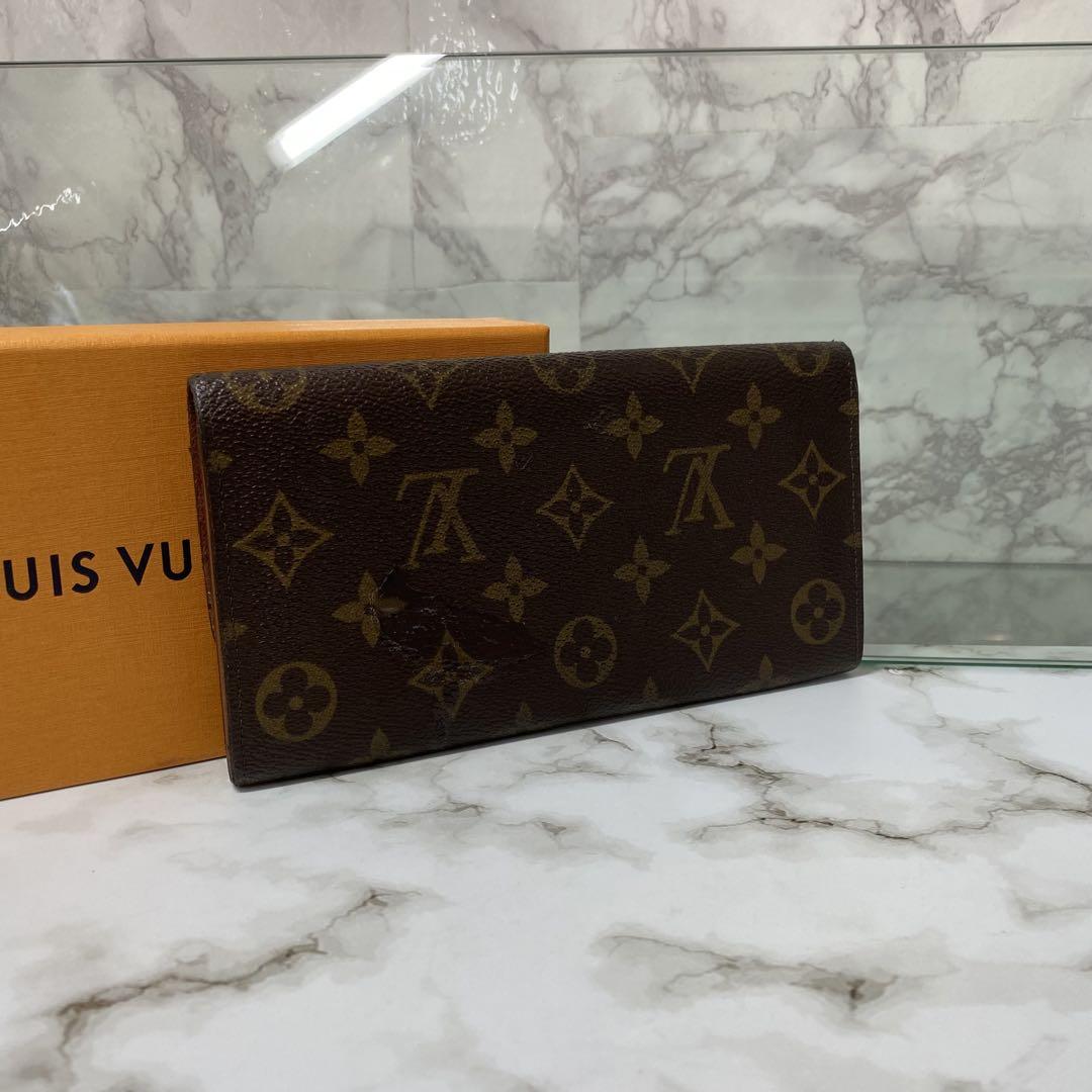 LOUIS VUITTON ルイヴィトン 長財布 モノグラム 本革 レザー