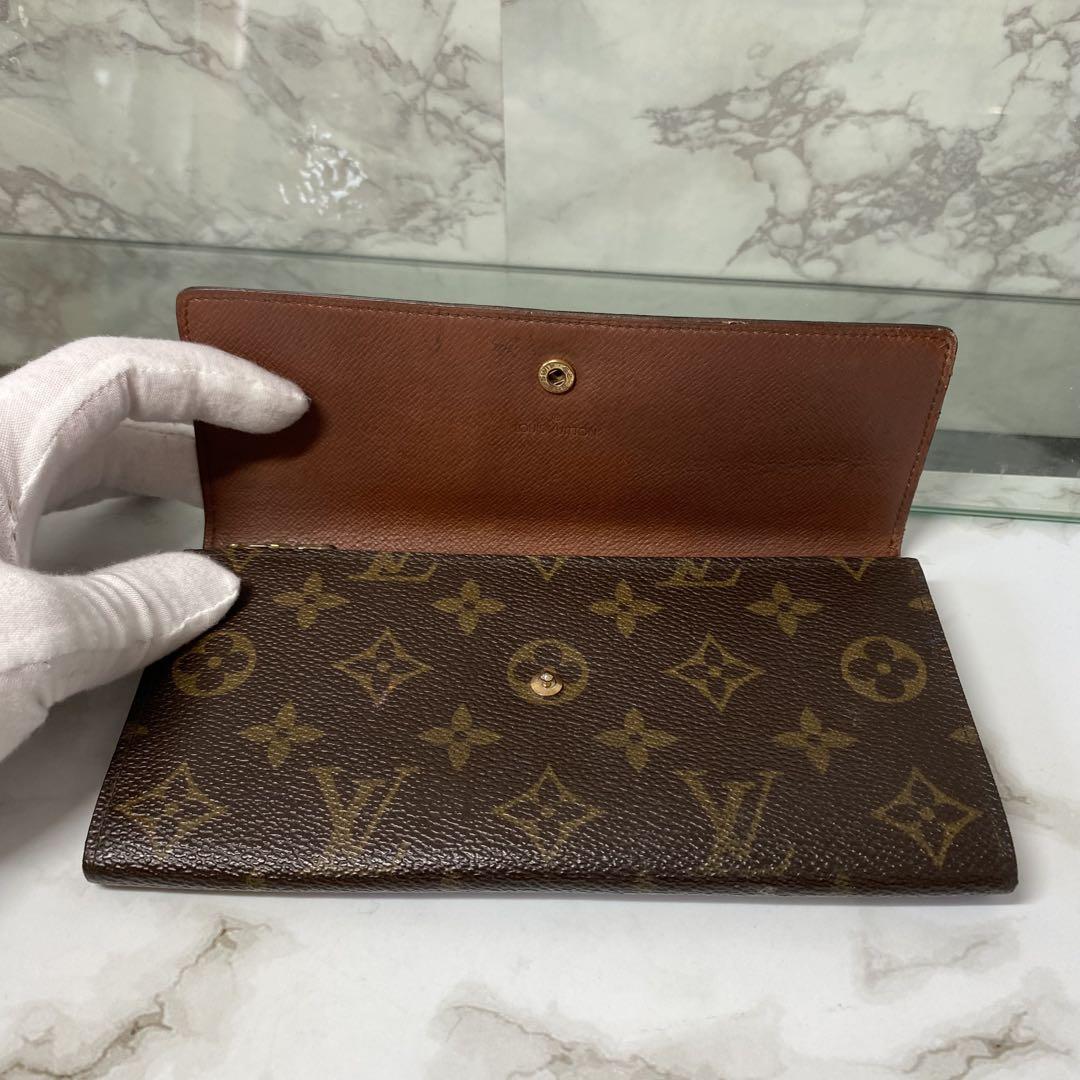 LOUIS VUITTON ルイヴィトン 長財布 モノグラム 本革 レザー