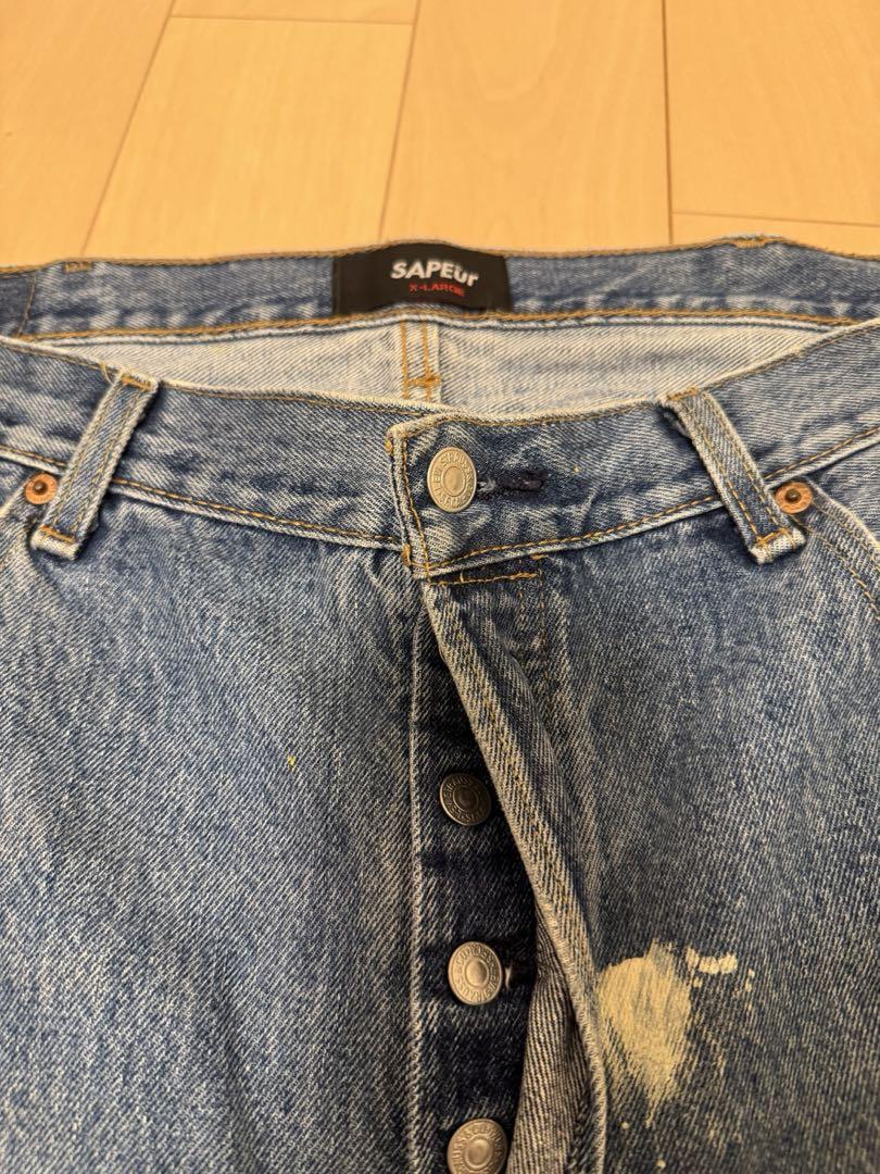 SCSペイントXL デニムジーンズカーゴ