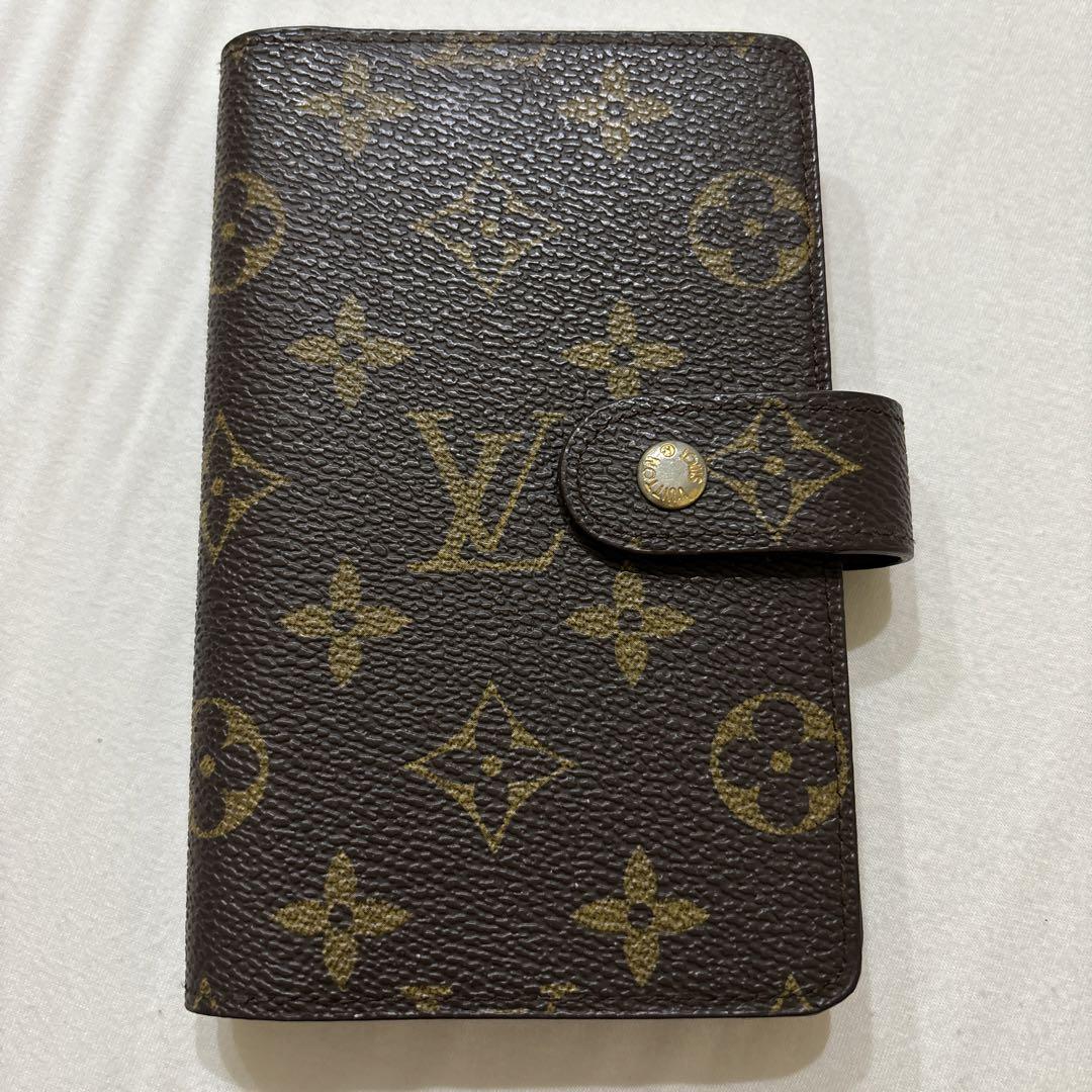 ルイヴィトン LUIS VUITTON 手帳ケース 手帳カバー モノグラム