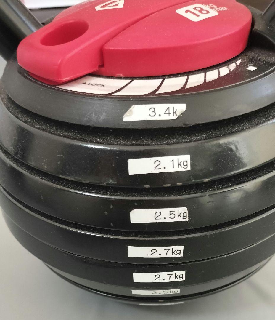GronG 可変式アジャスタブルケトルベル 18kg 中古品 GronG 可変式アジャスタブルケトルベル 18kg 中古品 - メルカリ
