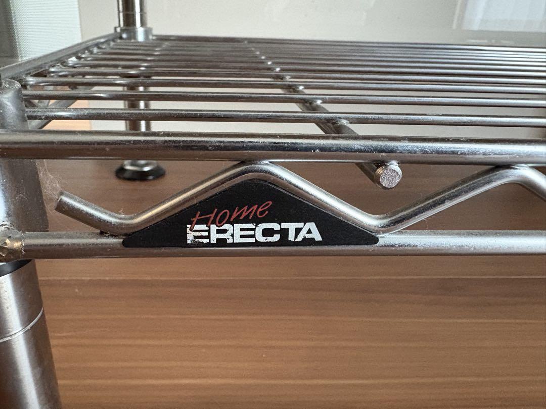 ERECTA スチールラック 木製天板　TVボード