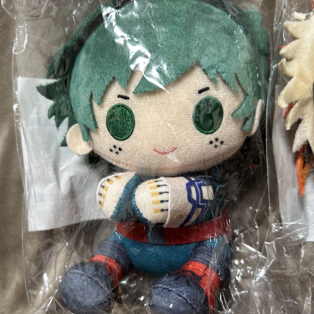 僕のヒーローアカデミア　ぴたぬい　爆豪勝己　緑谷出久 ヒロアカ