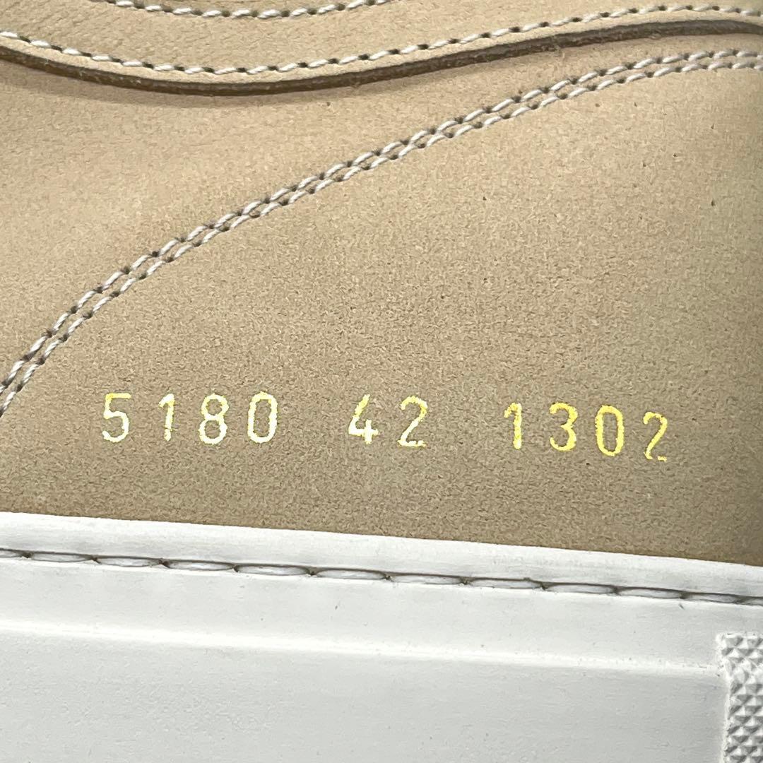 COMMON PROJECTS ハイカットスニーカー ヌバック ベージュ 42 COMMON PROJECTS ハイカットスニーカー ヌバック ベージュ 42