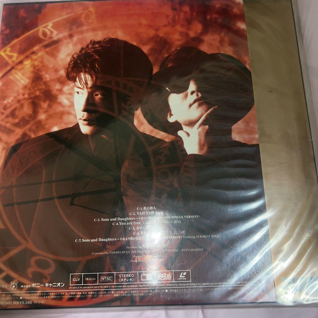 CHAGE and ASKA On Your Mark LD レーザーディスク