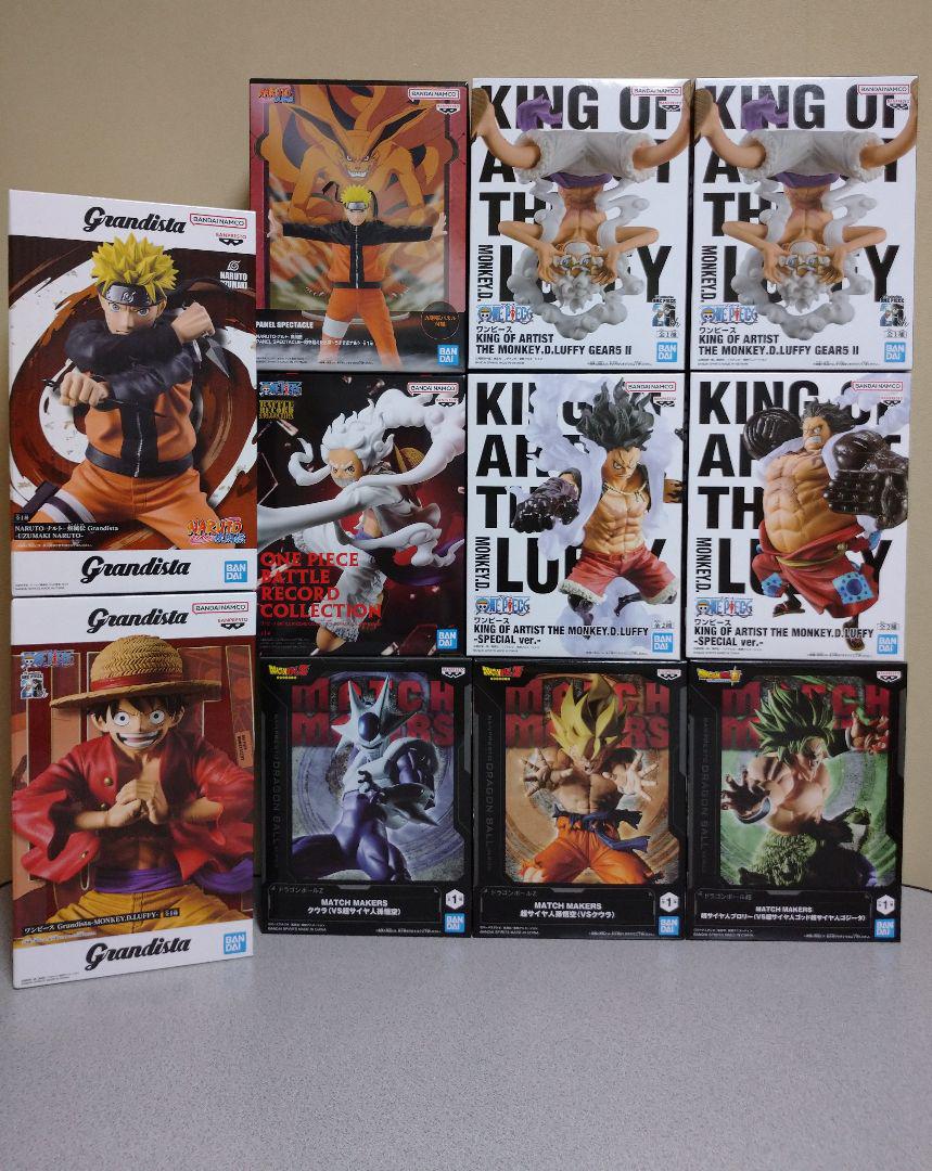 フィギュアまとめ売り ナルト ワンピース ドラゴンボール ヒロアカ
