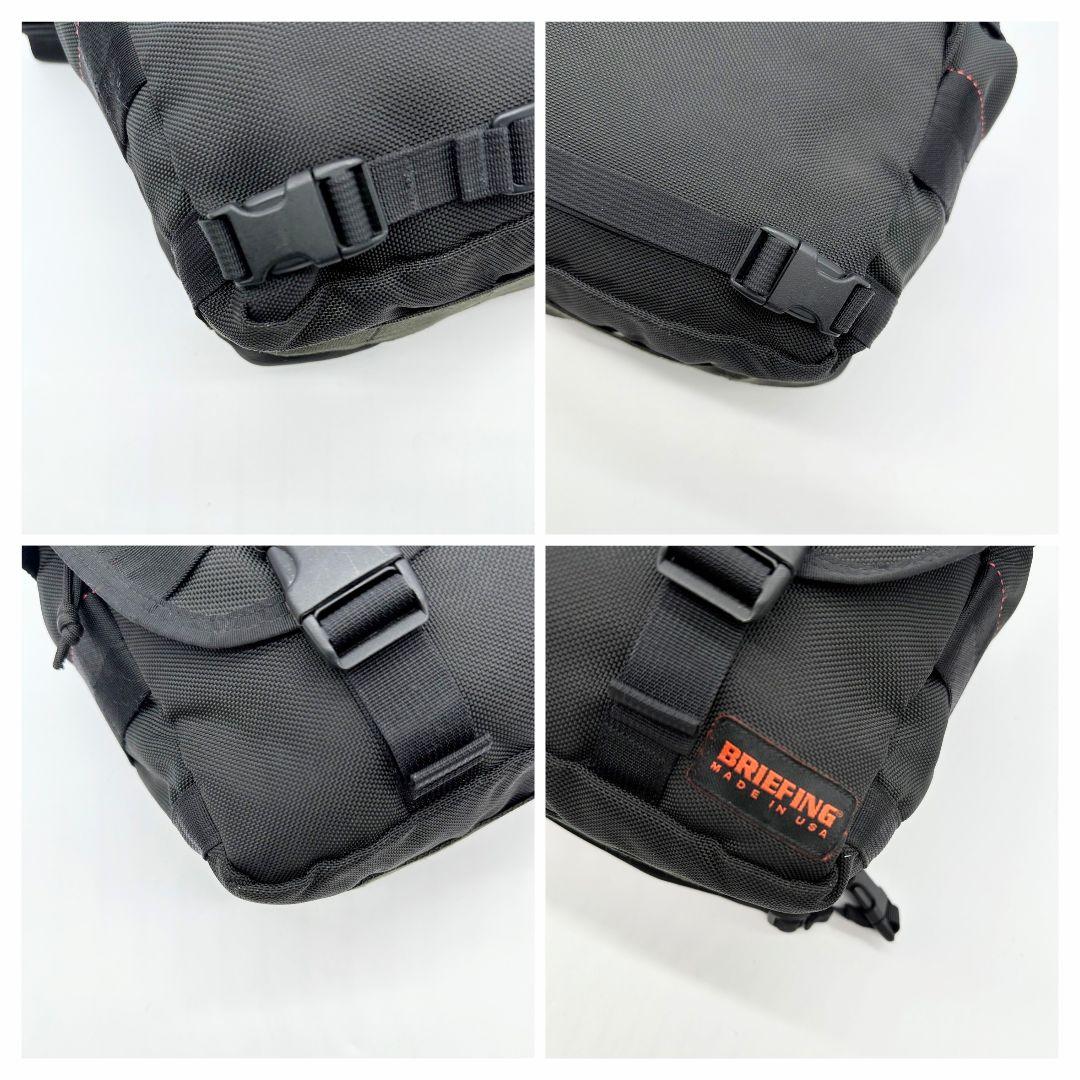 美品☆BRIEFING　LANCE3　メッセンジャーバッグ　ブラック