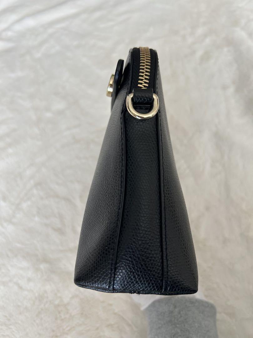 美品】FURLA フルラ ショルダーバック 斜め掛け ハイパーミニ 黒