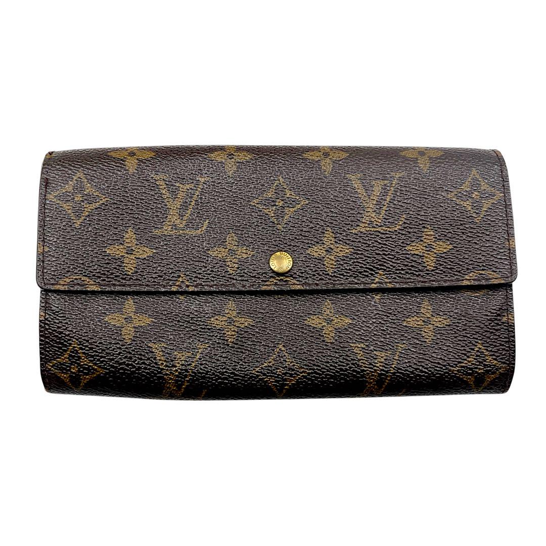 【美品】LOUIS VUITTON ルイヴィトン　長財布　折財布　モノグラム