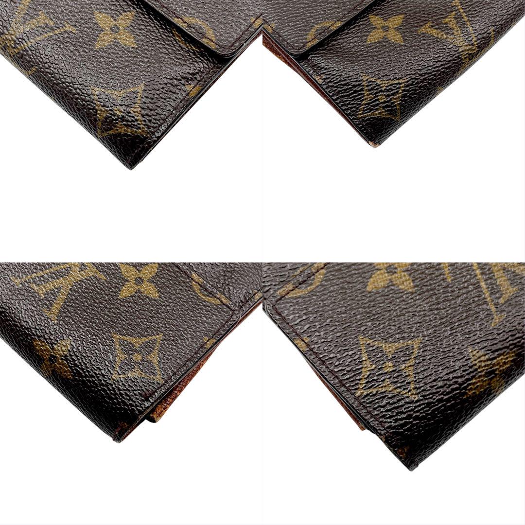 【美品】LOUIS VUITTON ルイヴィトン　長財布　折財布　モノグラム