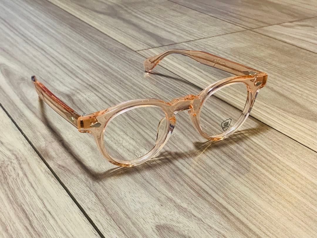 【新品未使用】ジュリアスタート オプティカル ハロルド フレッシュピンク43 【新品未使用】ジュリアスタート オプティカル ハロルド フレッシュピンク43