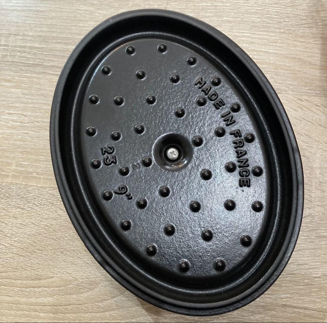 staub ストウブ ピコ ココット オーバル チェリー 23cm 鍋 ほうろう