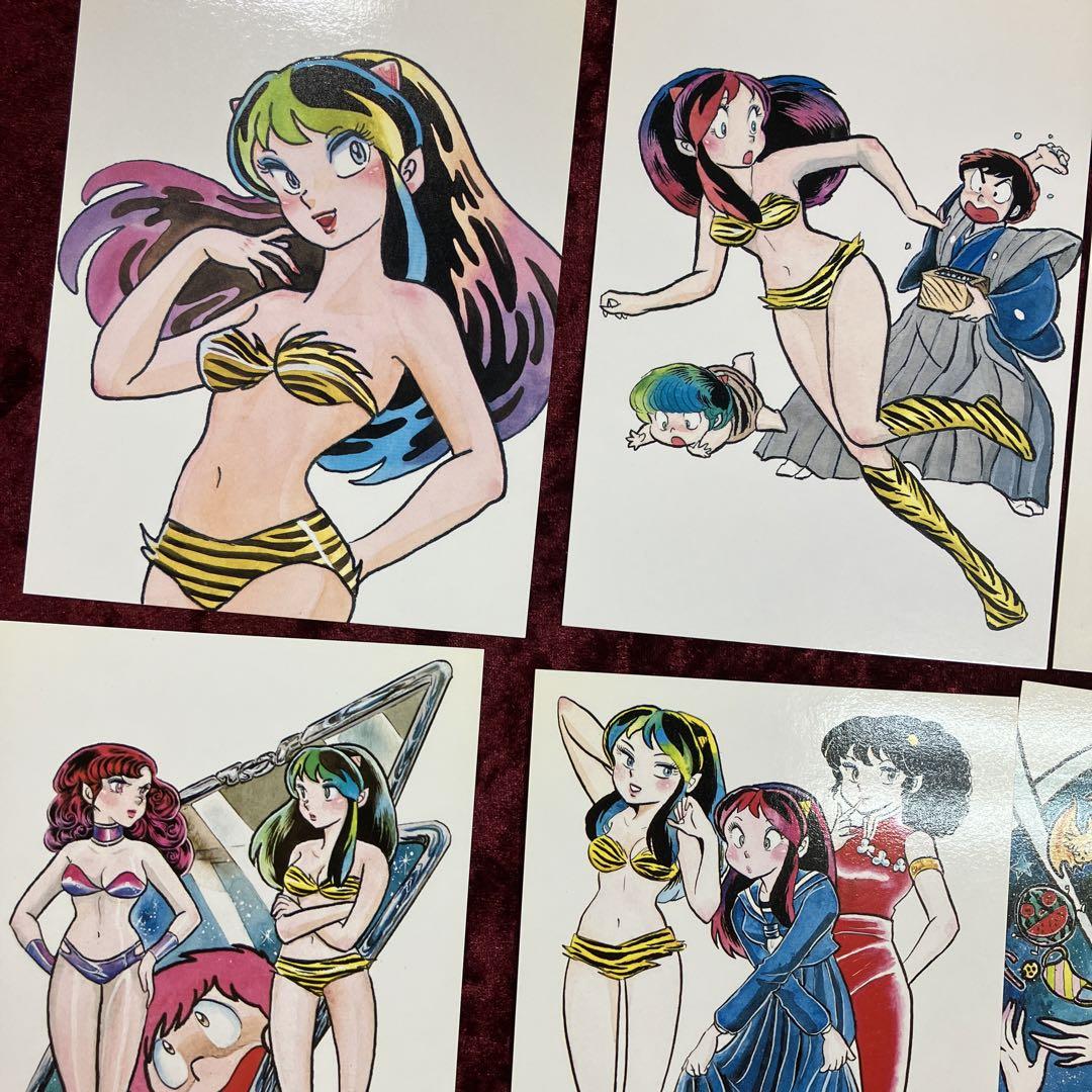 高橋留美子イラスト　ポストカード　うる星やつら　ラム　ポスター