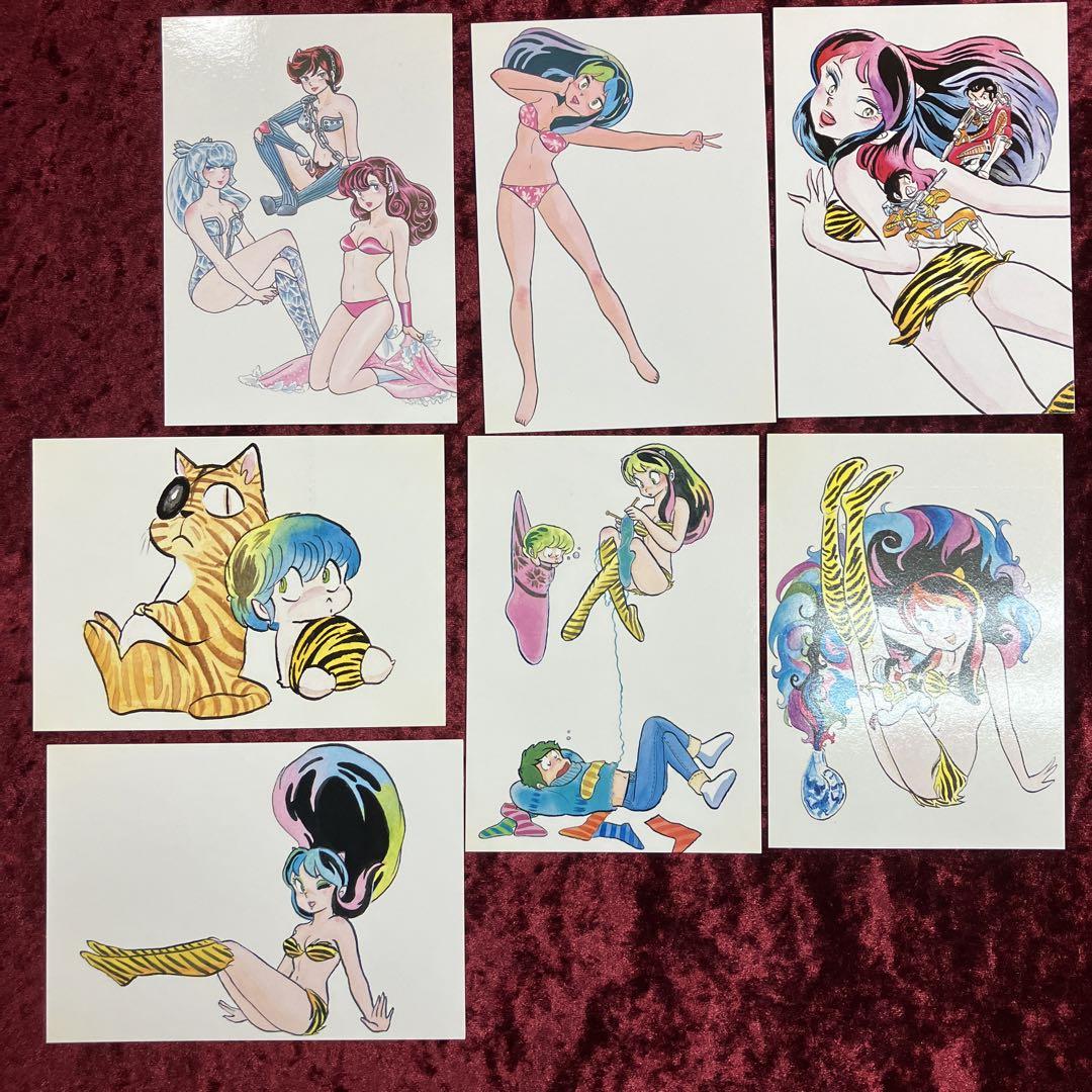 高橋留美子イラスト　ポストカード　うる星やつら　ラム　ポスター