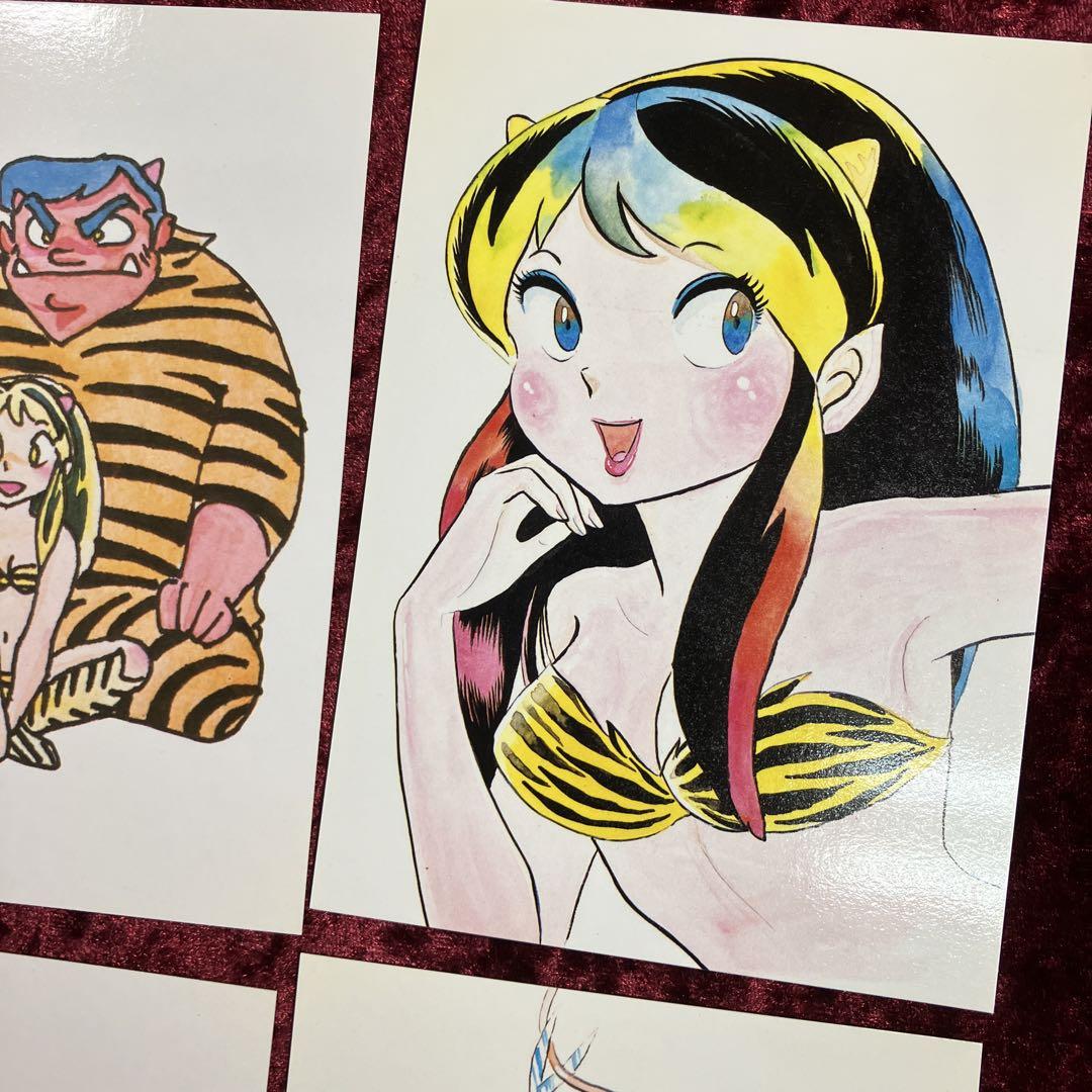 高橋留美子イラスト　ポストカード　うる星やつら　ラム　ポスター