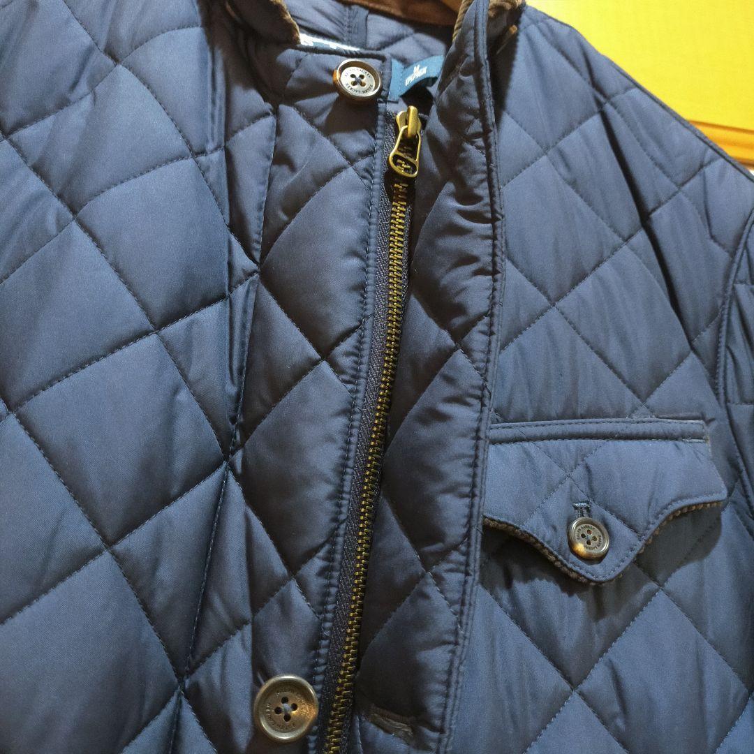 美品 ラルフローレン キルティングジャケット コーデュロイ エルボーパッチ メンズ