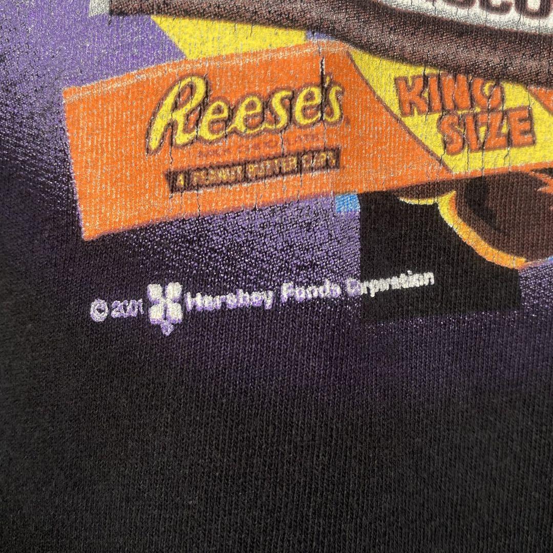 2XL 00´s/2001 HERSHE´S ハーシー DELTAボディ 黒T