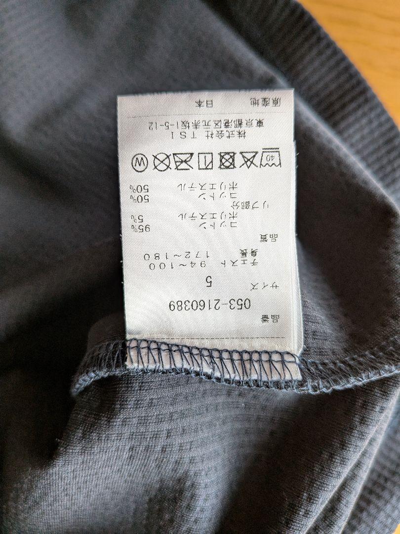 パーリーゲイツ　半袖ポロシャツ　ネイビー　サイズ5