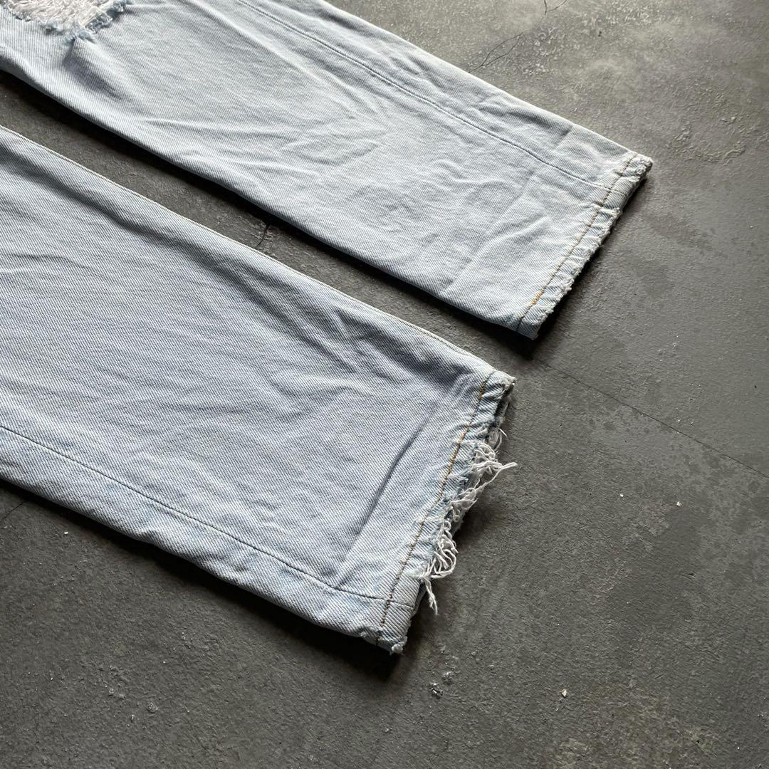 LEVI'S 501 USA製“クラッシュ”裏刻印553“denim pants