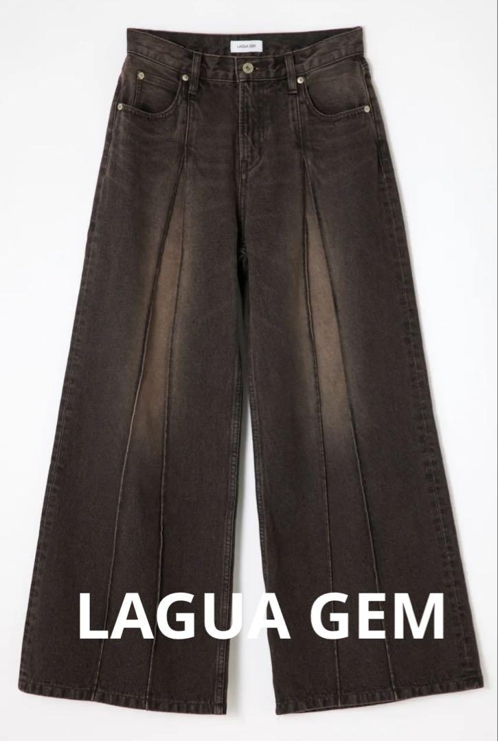 LAGUA GEM / TUCK BAGGY デニム