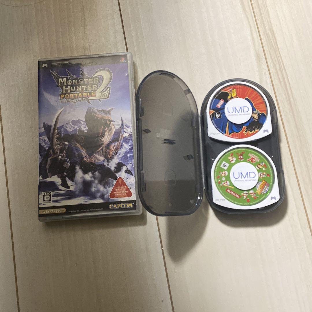 PSP1000 PSP3000 モンハンなどカセットまとめ売り